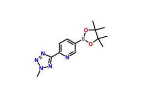 2- (2-Methyl-2H-tetrazol - 5 - yl) - 5 - (4, {{6), 5, 5 -tetraMethyl-1, 3, 2-dioxaborolan-2-yl) pyridine CAS 10 5 60 3 9-8 3 - 8