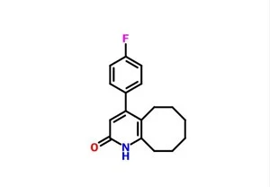 4- (4-Fluorophenyl) -5,6,7,8,9,10-hexahydrocycloocta [b] pyridin-2 (1H) -one CAS 132812-72-7