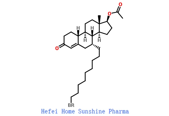 (7alpha, 17beta) -17- (Acetyloxy) -7- (9-bromononyl) estr-4-en-3-ib CAS 875573-63-0