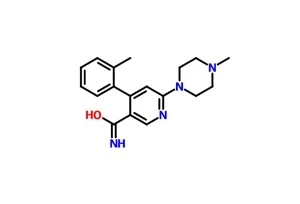 3-PYRIDINECARBOXAMIDE, 4- (2-METHYLPHENYL) -6- (4-METHYL-1-PIPERAZINYL)-CAS 342417-01-0