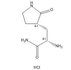 3-Pyrrolidinepropanamide, -amino-2-oxo-, Hydrochloride CAS 2628280-48-6
